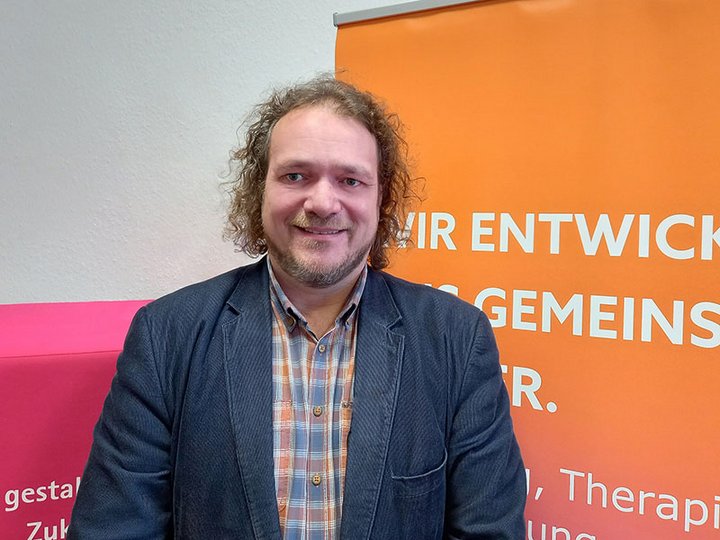 Diplom-Sozialpädagoge Sebastian Baus, Behindertenhilfe der Stiftung kreuzancher diakonie
