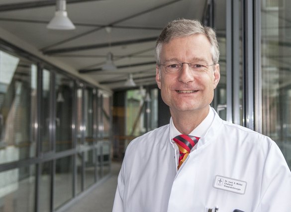 Privatdozent Dr. med. Stefan A. Müller, Chefarzt Allgemein- und Viszeralchirurgie