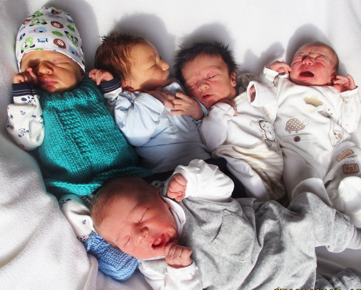 Fünf Weihnachtsbabys an der Hunsrück Klinik Simmern