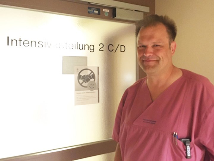 Hardy Koßmann, Transplantationsbeauftragter des Diakonie Krankenhauses Bad Kreuznach