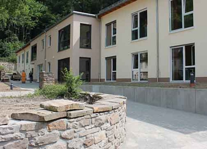 Frisch bezogen: das neue Gebäude Asbacher Hütte